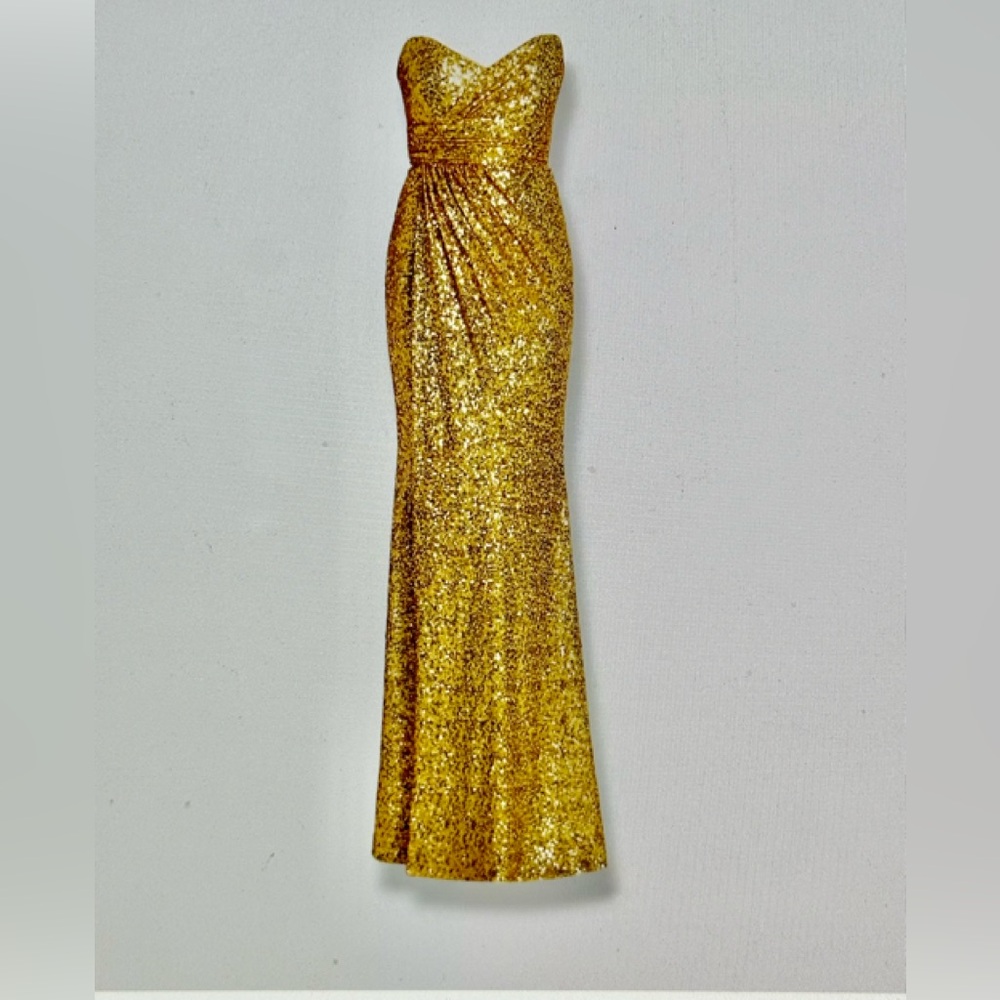 Badgley Mischka long dress